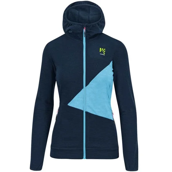 Chaqueta polar senderismoKARPOSNUVOLAU W FLEECE SKY SKY CAPTAIN/BLUE ATOLL