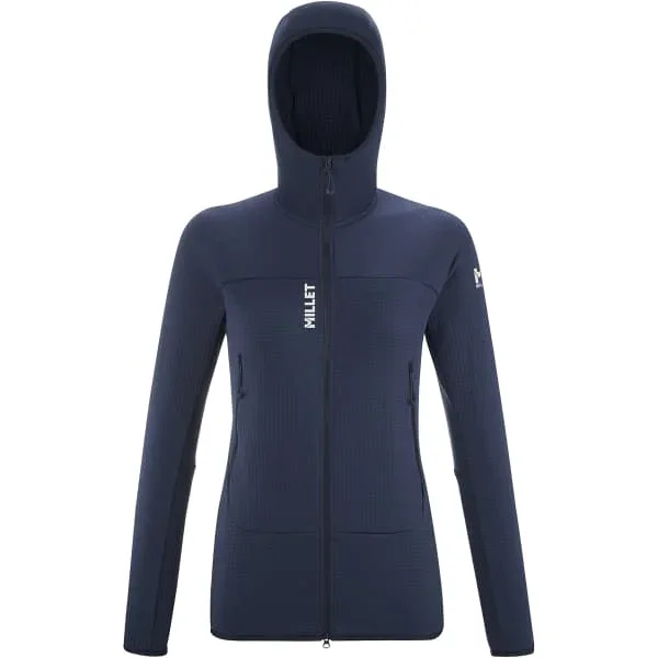 Chaqueta polar senderismoMILLETFUSION GRID HOODIE W SAPHIR