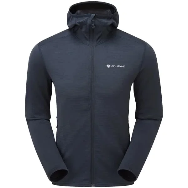 Chaqueta polar senderismoMONTANEM PROTIUM LITE HOODIE ECLIPSE BLUE
