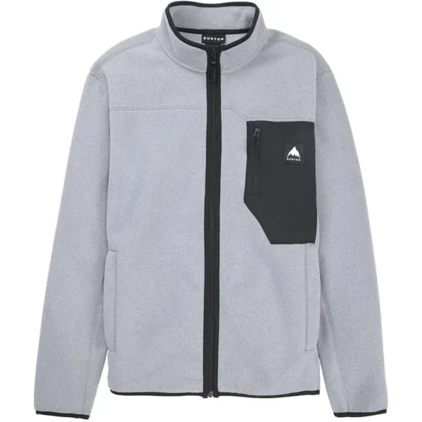 Chaqueta polar snowboardBURTONM CINDER FZ GRAY HEATHER