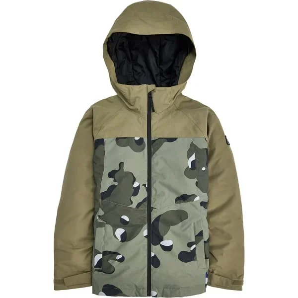 Chaqueta snowboardBURTONBOYS‘ LODGEPOLE 2L JACKET FOREST MOSS/FOREST MOSS COOKIE CAMO