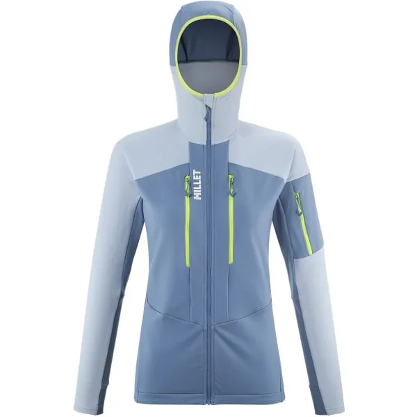 Chaqueta softshellMILLETPIERRA MENT HOODIE W CORONET BLUE/ICEBERG