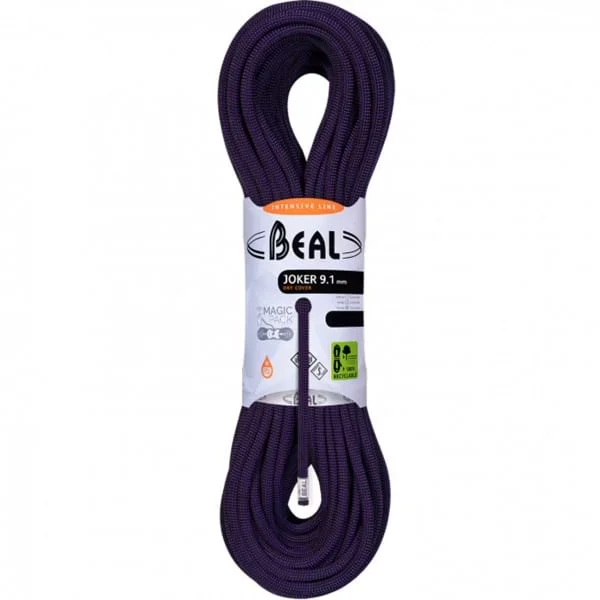Cuerda alpinismoBEALJOKER 9.1MM x 70M PURPLE