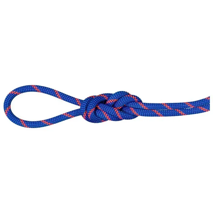Cuerda Mammut 7.5 Alpine Sender Dry Rope Blue Safety Orange