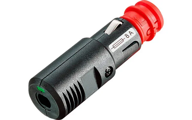 enchufe universal de seguridad de 12-24 voltios con pantalla LED