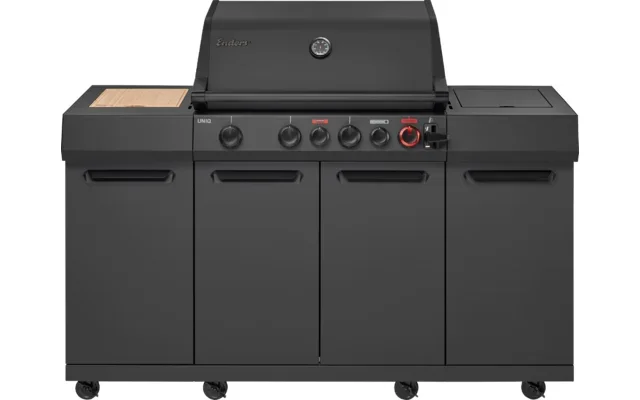 Enders Uniq 4 IK Kitchen Cruster Shadow Gasgrill