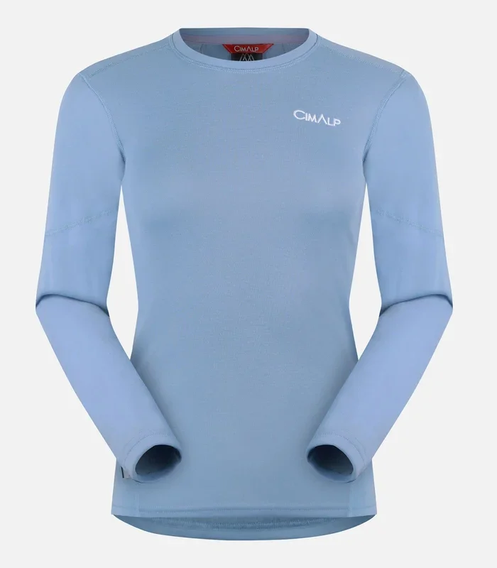 Extra-warm round neck technical baselayer