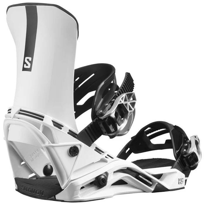 Fijaciones snowboard Salomon District White