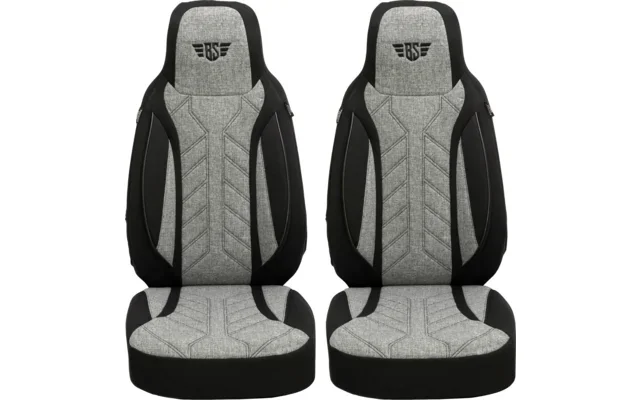 Fundas para asientos de autocaravana Ducato / Boxer / Jumper 2 uds. crema marrón Bremer