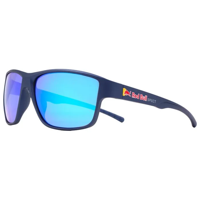 Gafas Red Bull Spect Chess Matt Metallic Blue Smoke Blue Mirror Polarized