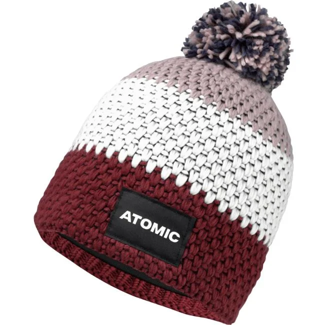Gorro atomic KIDS BEANIE-DUSTY ROSE/WHITE/MAROO