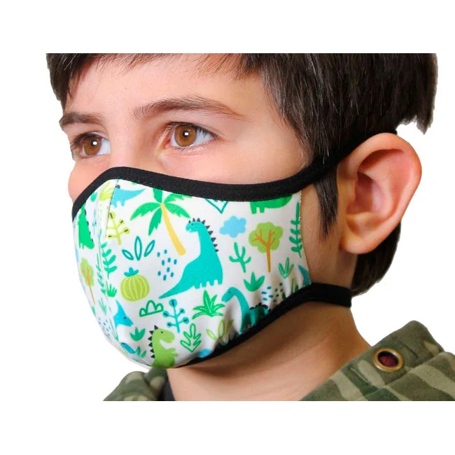 inverse MASCARILLA INFANTIL 3-5 años Dinosaurio