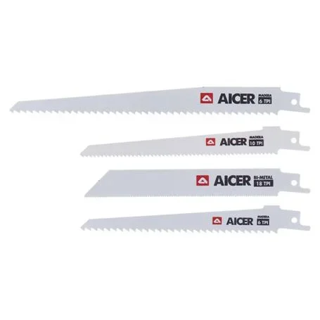 JUEGO 10 PIEZAS SIERRAS SABLE AICER AC1231