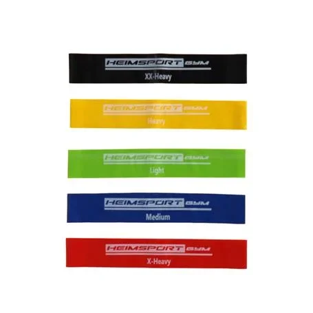 JUEGO DE 5 BANDAS DE RESISTENCIA HEIMSPORT HSHE1024