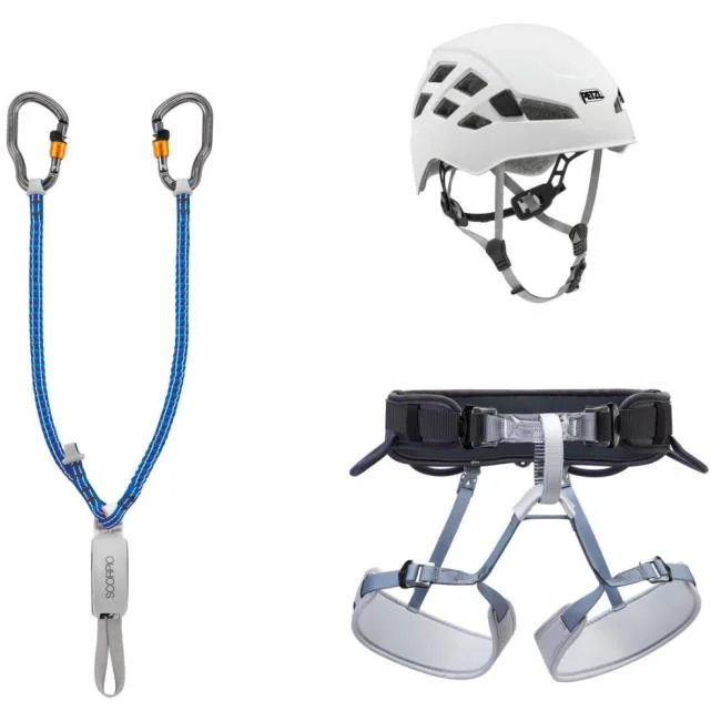 Kit petzl Vía Ferrata Vertigo