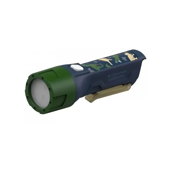 Led Lenser Linterna KIDBEAM4 Verde, Led de colores
