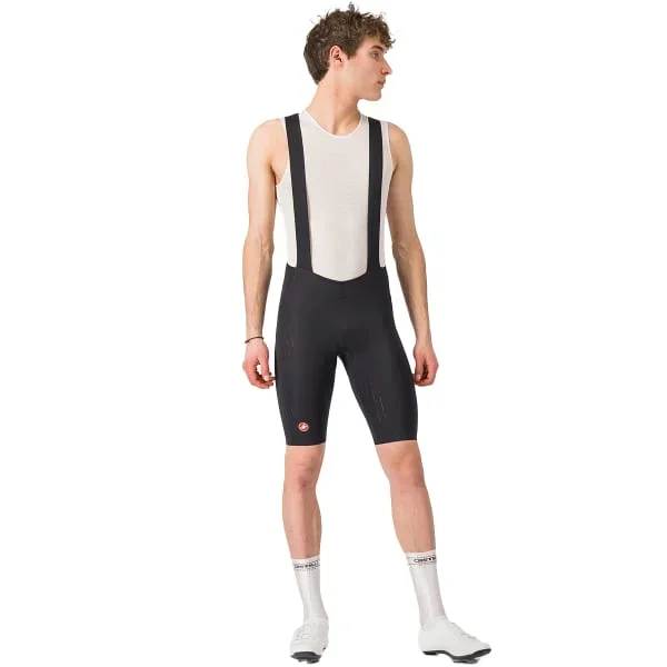 Leggin corto bicicletaCASTELLIFREE AERO RACE S BIBSHORT BLACK