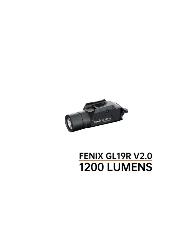 Linterna Táctica Fenix GL19R V2.0 – 1200 lúmenes recargable