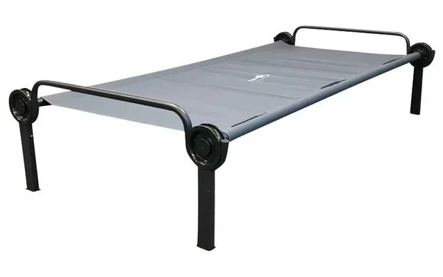 Litera de camping sin bolsa lateral antracita Trundle Disc-O-Bed