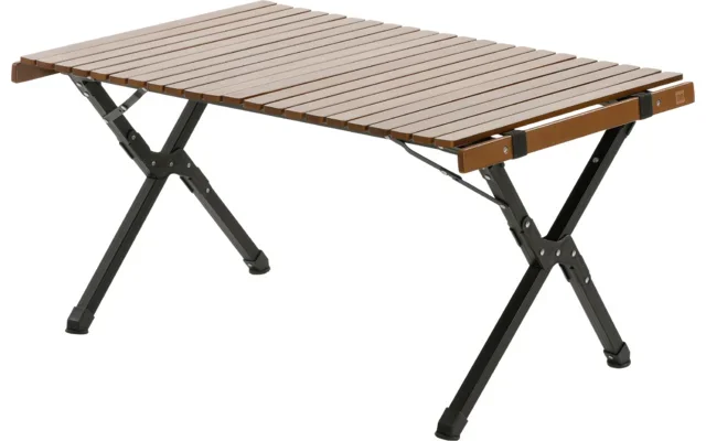 Mesa de camping Travellife Iver Lounge Nogal 90 cm