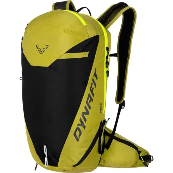 Mochila esquíDYNAFITSPEED 24 BACKPACK GOLDEN LIME/BLACK OUT