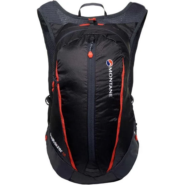 Mochila senderismoMONTANETRAILBLAZER 18 CHARCOAL