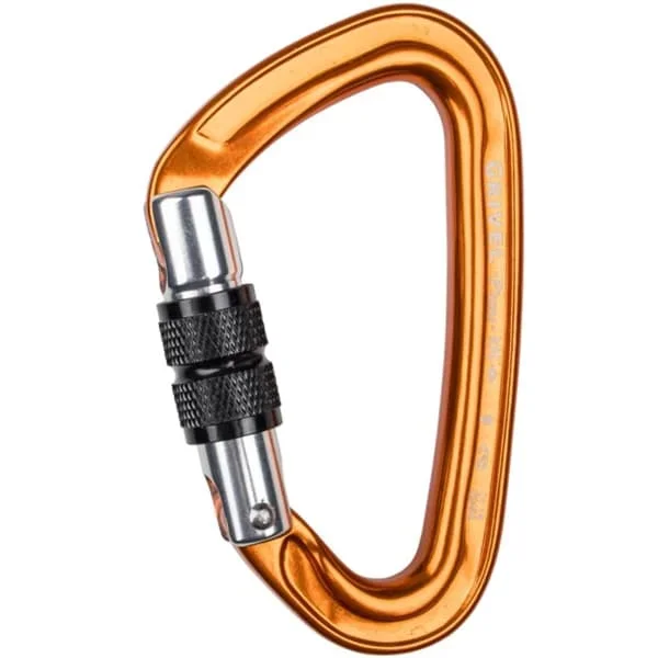 Mosquetón escaladaGRIVELK3N PLUME SCREW LOCK