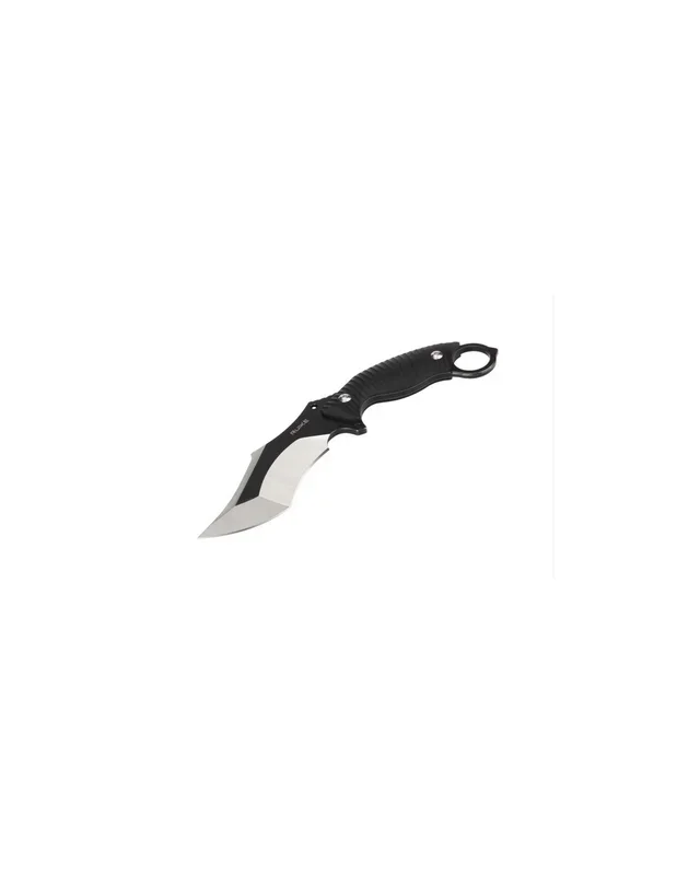 Navaja Ruike F181-B1 Táctica con Mango Negro + Detalle Hoja Negro