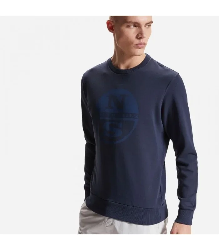 NORTH SAILS SUDADERA ROUD NECK W/GRAPHIC