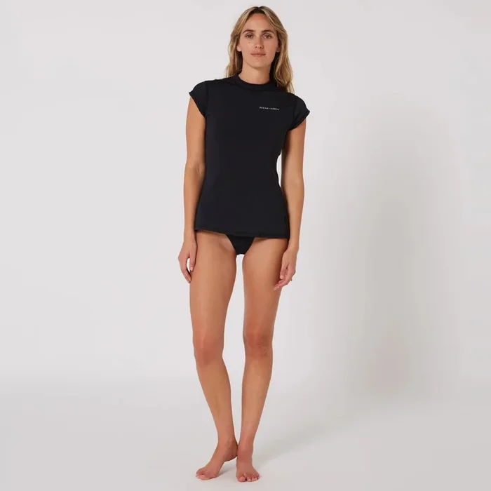 Ocean & Earth Ladies Eclipse Cap Sleeve Licra Mujer