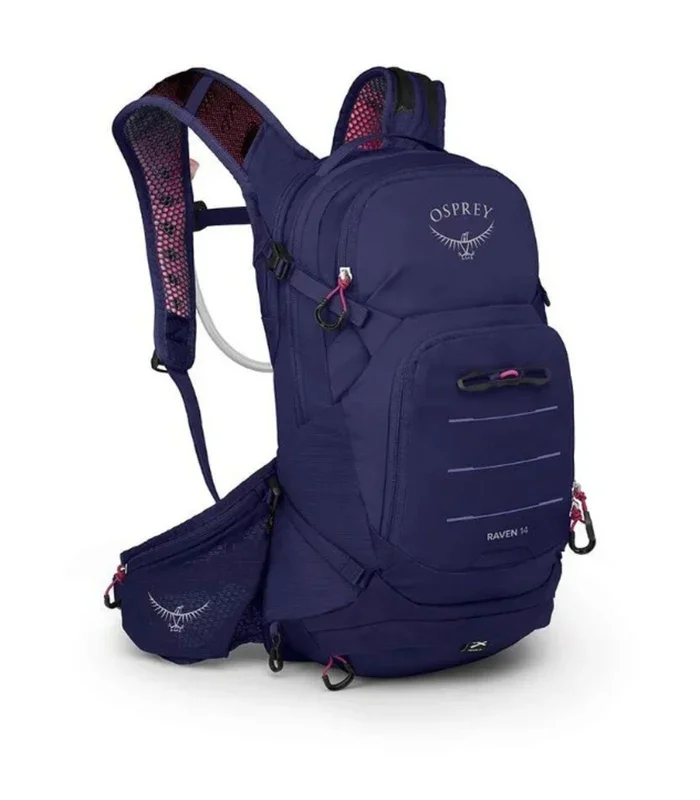 OSPREY mountain bike backpack with water and tool pouch