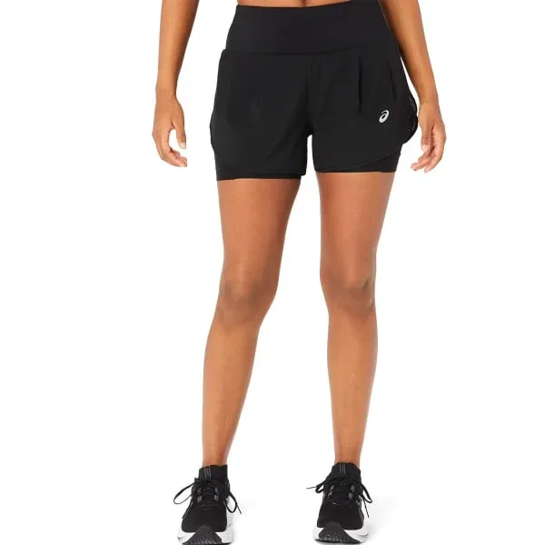 Pantalón corto runningASICSROAD 2-N-1 3.5IN SHORT W PERFORMANCE BLACK/PERFORMANCE BLACK