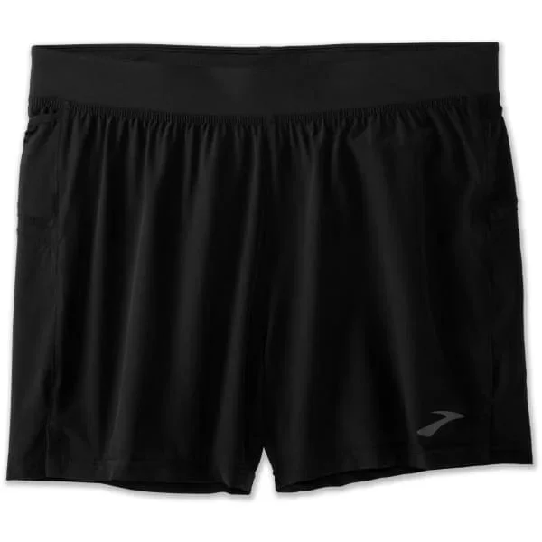 Pantalón corto runningBROOKSSHERPA 5″ SHORT BLACK
