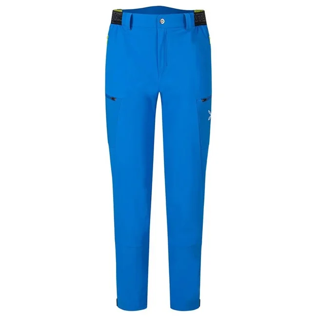 Pantalón montura TRACE PANTS Celeste/Verde Lime
