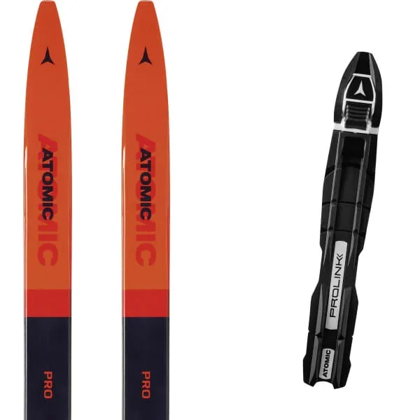 Paquete esquí de fondoATOMICPRO C1 SKINTEC JR + PROLINK ACCESS JR