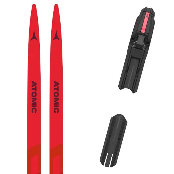 Paquete esquí de fondoATOMICREDSTER C9 CARBON UNI SOFT + PROLINK SHIFT RACE CLASSIC BLACK/RED