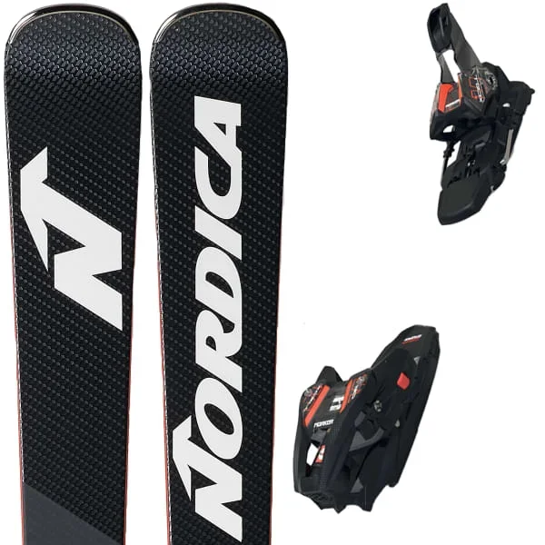 Paquete esquíNORDICADOBERMANN GSR DC + XCELL 14 FDT BLACK/RED