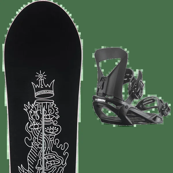 Paquete snowboardBURTONCOUNTERBALANCE + Fix