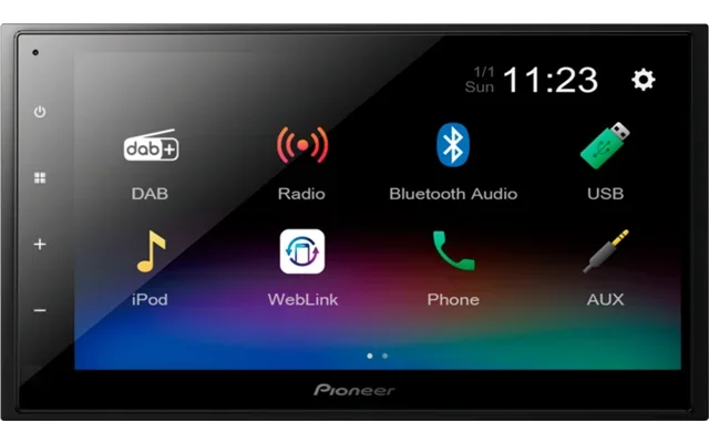 Pioneer 6.8- Mediacenter con DAB y Weblink 2.0