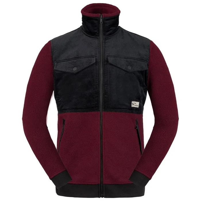 Polar Sweet Protection Pile Fleece Jacket Red Wine