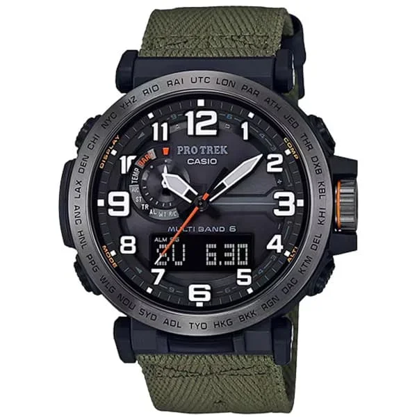 Reloj outdoorCASIOPRW-6600YB-3ER BLACK/GREEN