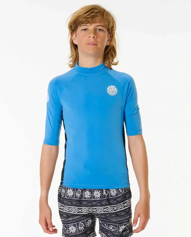Rip Curl Icons Brushed Licra Manga Corta Niño 50+