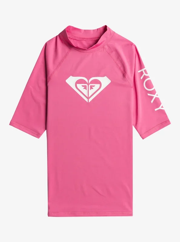 Roxy Whole Hearted Licra Manga Corta Niña