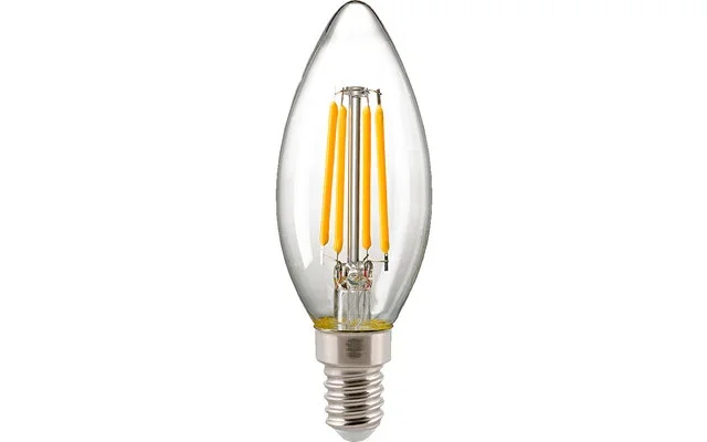 Sigor Filamento LED Lámpara de vela regulable claro E14 230 V / 2,5 W 250 lm