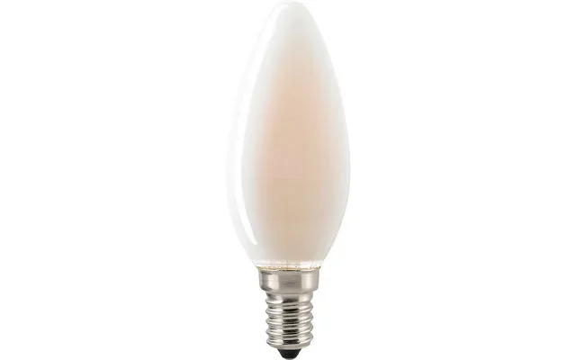 Sigor Filamento LED Vela mate regulable E14 230 v / 4,5 W 470 lm