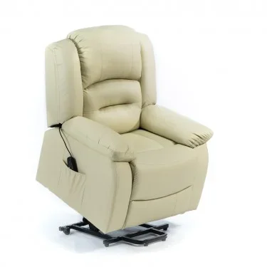 SILLON MAXIMUM PLUS LEVANTAPERSONA Y MASAJE USB RECLINABLE CALOR LUMBAR BEIGE ECO-DE ECO-8198UP