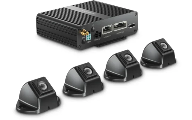 Sistema de control Dometic CAM360AHDHD 360° AVMS con visibilidad panorámica 12/24 V