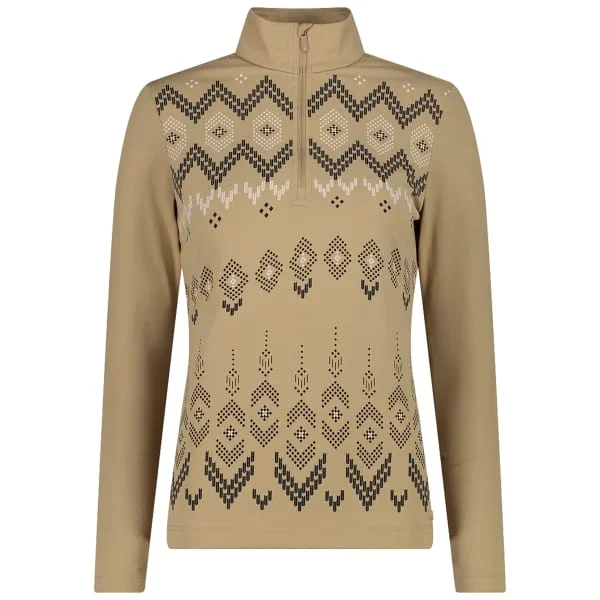 Sudadera polarCMPWOMAN SOFTECH TURTLENECK SESAMO
