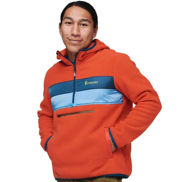 Sudadera polarCOTOPAXITECA FLEECE HOOD HALF-ZIP JKT RED HOT
