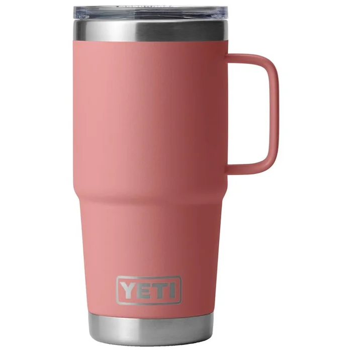 Tazón Yeti Rambler 20 Oz (591 ml) Travel Mug Sandstone Pink